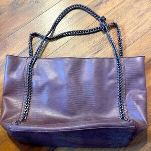 Purple Mossimo large tote